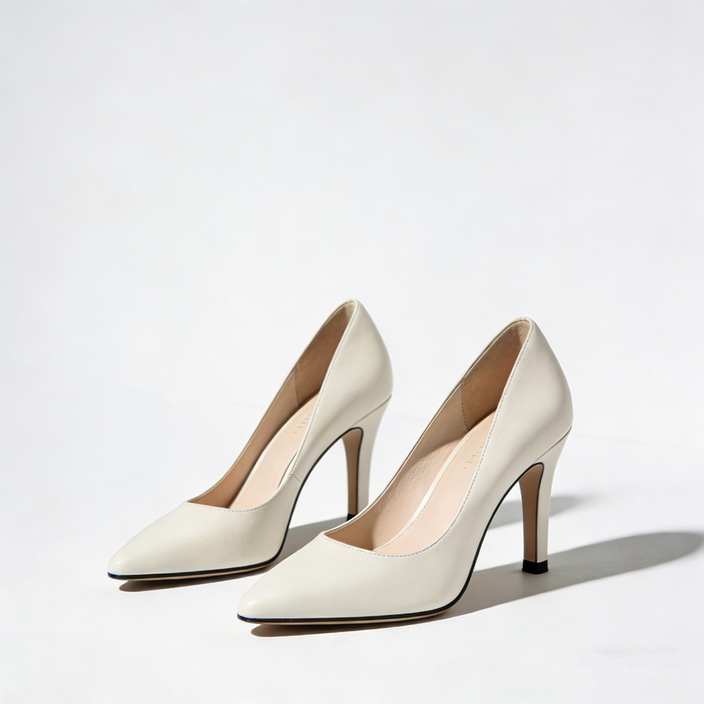 high-heeled shoes